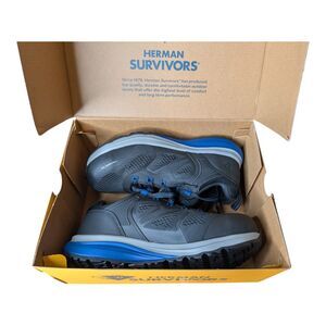 Herman Survivors Men's Cassle Composite Toe Work Shoes Size USA 8 Black New